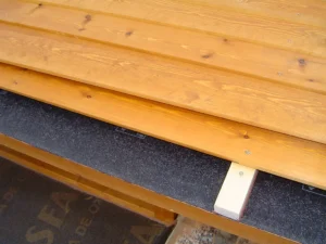a wood planks on a table