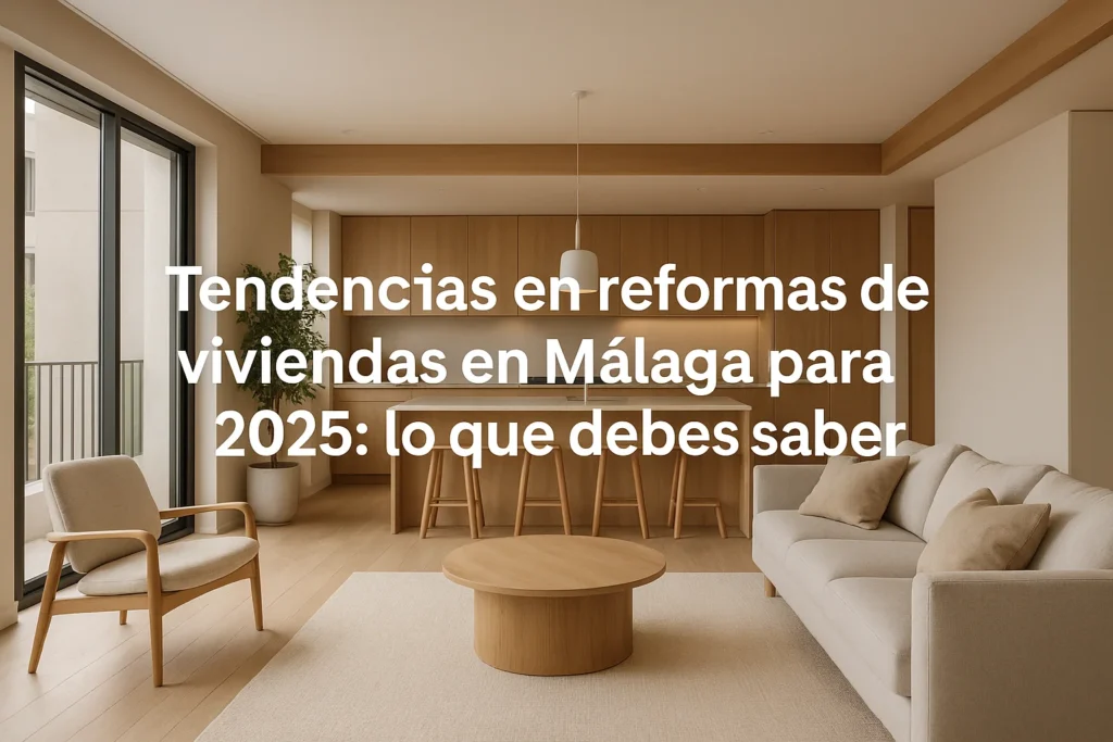 Tendencias en reformas de viviendas en Málaga para 2025 1 Tendencias en reformas de viviendas en Málaga para 2025