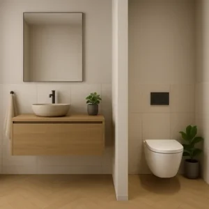 Reforma integral de baño en Málaga 2025.