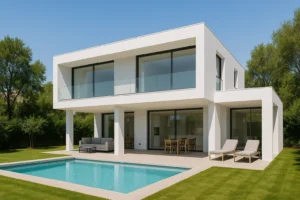 Reformas en Málaga con Irureform 45 Reformas de Chalets en Málaga con diseño moderno y piscina, proyecto de Irureform