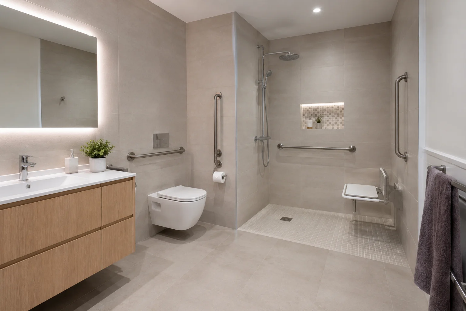 Adaptación baño personas mayores Málaga