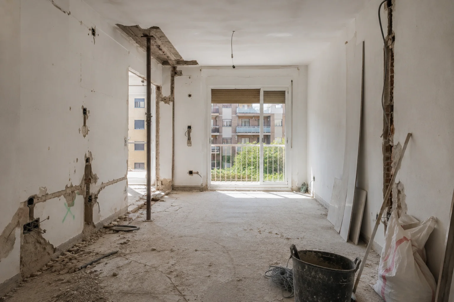 Reforma integral en Teatinos, Málaga — antes y después