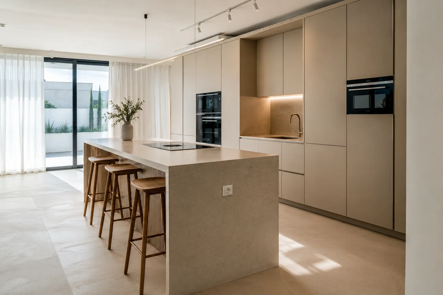 Reforma cocina moderna en Málaga