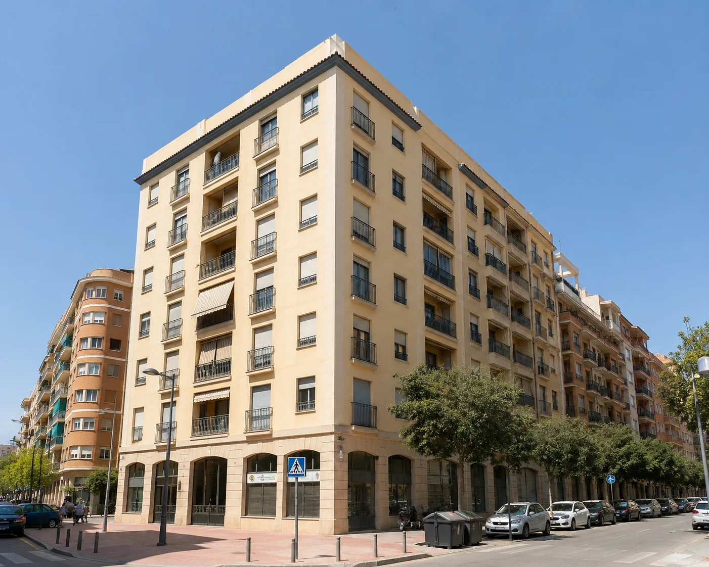 Después de la rehabilitación de fachada en Málaga