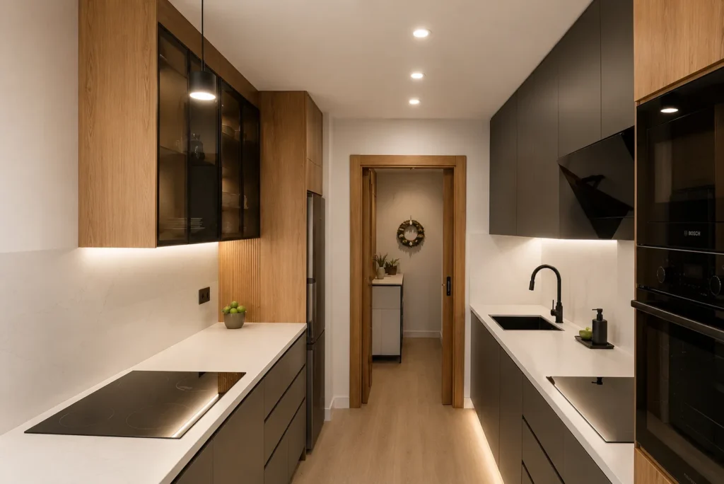 Reforma cocina antes después en Málaga (1)